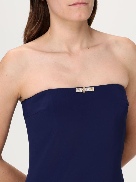 25FW 엘리자베타프랜치 롱 원피스 ABR46 DC8 Blue - ELISABETTA FRANCHI