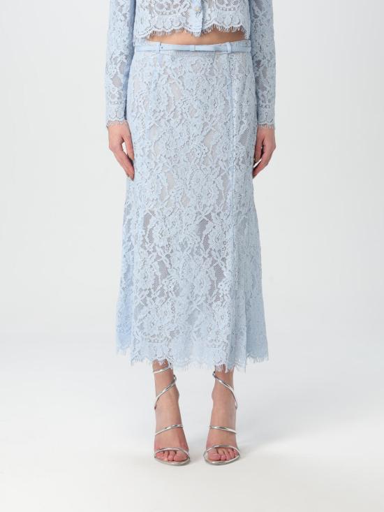 25SS 셀프 포트레이트 스커트 RS25053MSKBL Blue