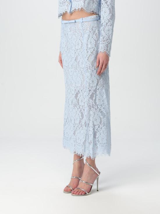 25SS 셀프 포트레이트 스커트 RS25053MSKBL Blue - SELF PORTRAIT