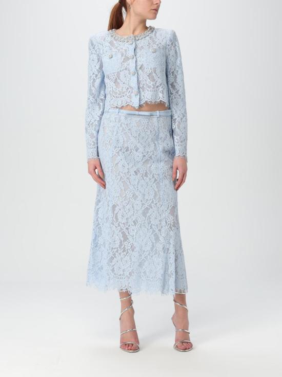 25SS 셀프 포트레이트 스커트 RS25053MSKBL Blue - SELF PORTRAIT