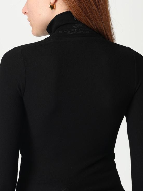 25SS 발렌시아가 터틀넥 813303 TRVW21000 Black - BALENCIAGA