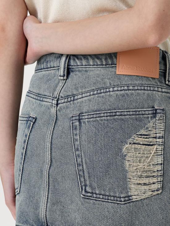 25FW 아크네 스튜디오 숏 스커트 AF0510 AUZ Blue - ACNE STUDIOS