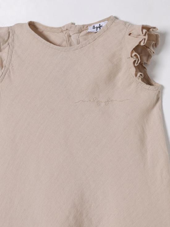 25SS [키즈] 일 구포 원피스 P25VM778L6006 126 Beige - IL GUFO