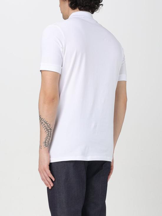 25SS 칼라거펠트 폴로 티셔츠 KM745019 10 White - KARL LAGERFELD