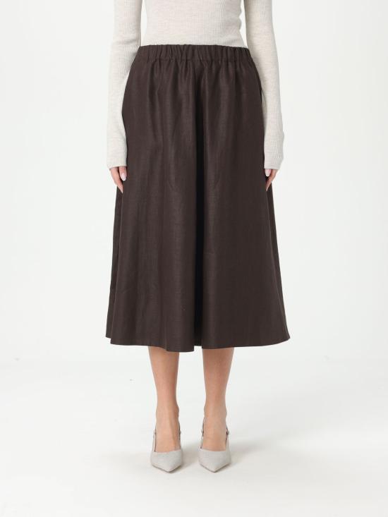 25SS 브루넬로 쿠치넬리 스커트 ML142G3767 C273 Brown