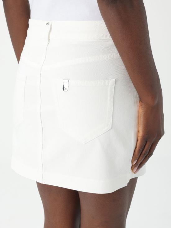 25FW 리우조 스커트 UA5142T1816 10701 White - LIU JO