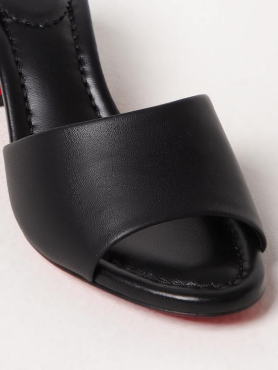 25SS 크리스챤 루부탱 뮬/슬리퍼 1250669 B439 Black - CHRISTIAN LOUBOUTIN