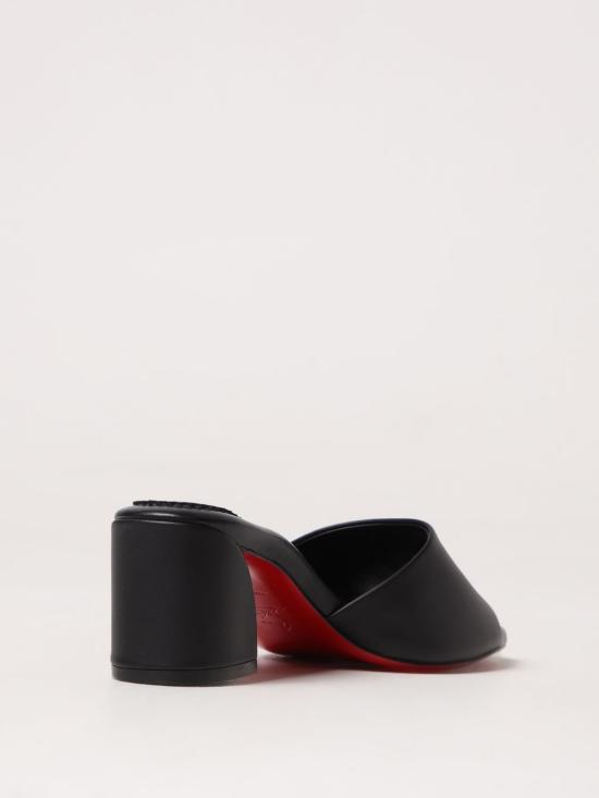 25SS 크리스챤 루부탱 뮬/슬리퍼 1250669 B439 Black - CHRISTIAN LOUBOUTIN