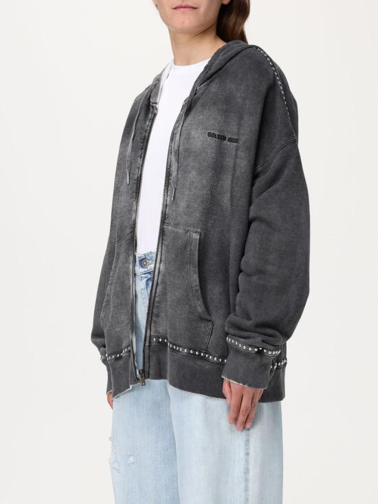 25SS 골든구스 가디건 GUP01892P00186260584 Grey - GOLDEN GOOSE