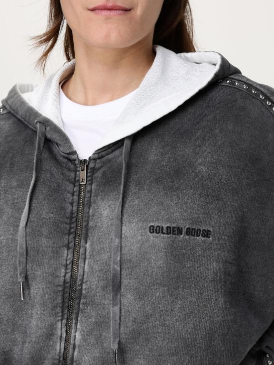 25SS 골든구스 가디건 GUP01892P00186260584 Grey - GOLDEN GOOSE