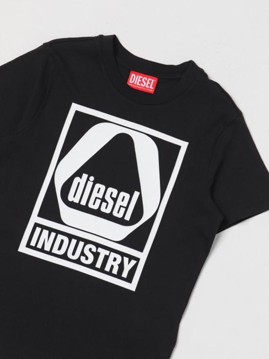  [키즈] 디젤 풀오버 J01768KYAXV K900 Black - DIESEL