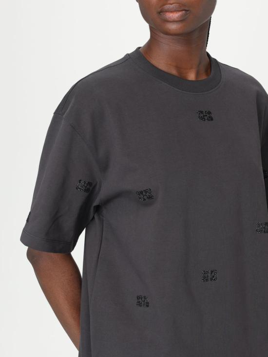 25SS 가니 반팔 티셔츠 T4177 252 Graphite - GANNI