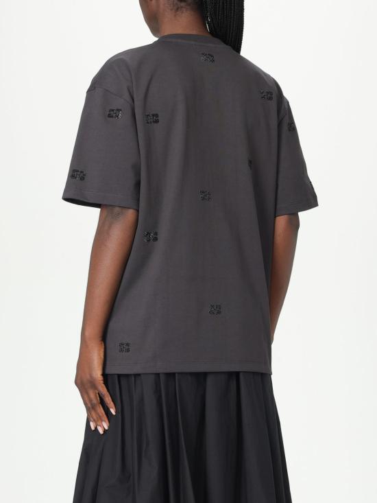 25SS 가니 반팔 티셔츠 T4177 252 Graphite - GANNI