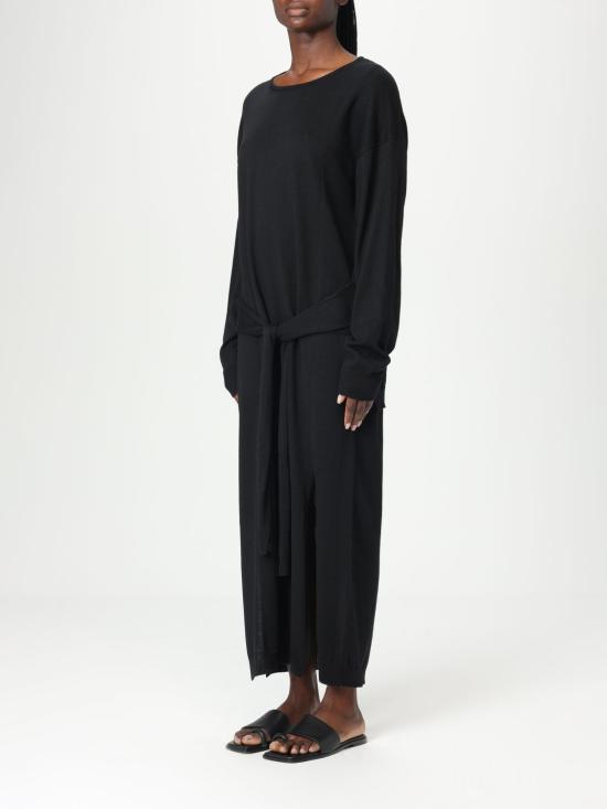 25SS 르메르 롱 원피스 DR1093LK087 BK999 Black - LEMAIRE