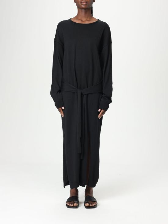 25SS 르메르 롱 원피스 DR1093LK087 BK999 Black