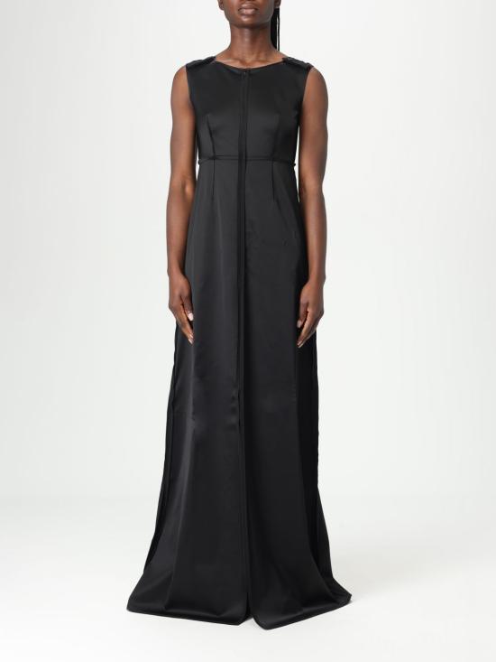 25SS MM6 메종마르지엘라 롱 원피스 S62DG0044M35143 900 Black