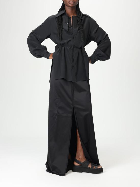 25SS MM6 메종마르지엘라 롱 원피스 S62DG0044M35143 900 Black - MM6 MAISON MARGIELA