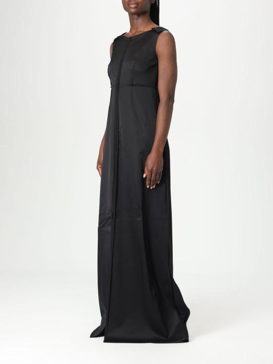 25SS MM6 메종마르지엘라 롱 원피스 S62DG0044M35143 900 Black - MM6 MAISON MARGIELA