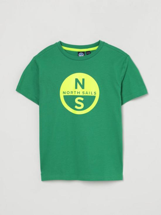 25FW [키즈] 노스세일스 티셔츠 795210 0460 Green