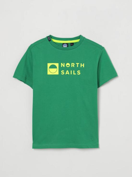 25FW [키즈] 노스세일스 티셔츠 795217 0460 Green