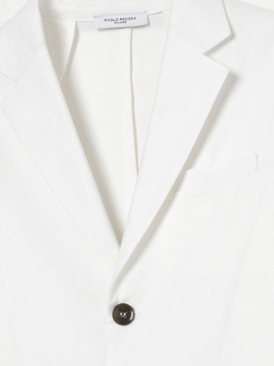 25SS [키즈] 파올로페코라 캐주얼 자켓 PP3914 GESSO White - PAOLO PECORA