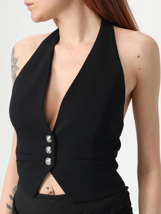 25FW 핑코 베스트 104931A213 Z99 Black - PINKO