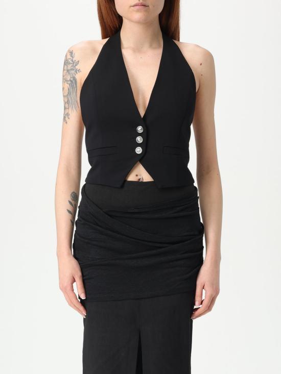 25FW 핑코 베스트 104931A213 Z99 Black