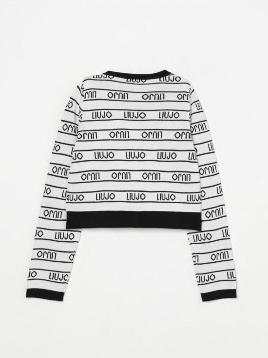 25SS [키즈] 리우조 풀오버 GA5205MS49I M9066 Black - LIU JO