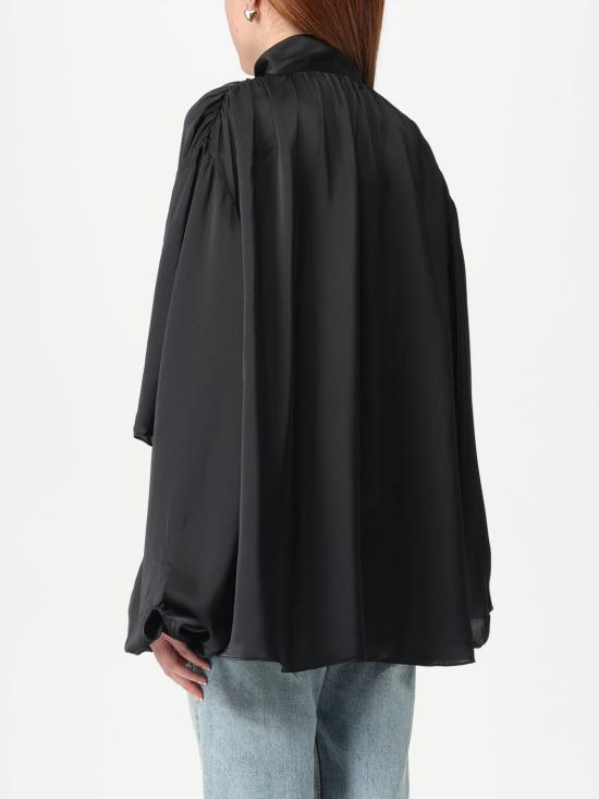 25FW 발렌시아가 셔츠 814139TKN01 1000 Black - BALENCIAGA