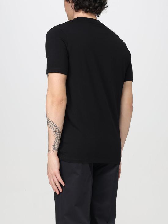 25FW 칼라거펠트 반팔 티셔츠 KM755087 160 Black - KARL LAGERFELD