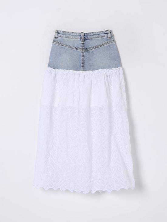 25SS [키즈] 트윈셋 스커트 251GJ2523 12279 Denim - TWINSET