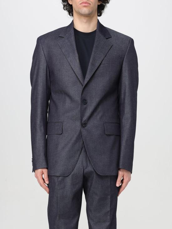 25SS 칼라거펠트 수트 자켓 KM155106 606 Denim