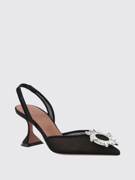 26SS 아미나 무아디 힐/펌프스 13S361092BEG Black - AMINA MUADDI