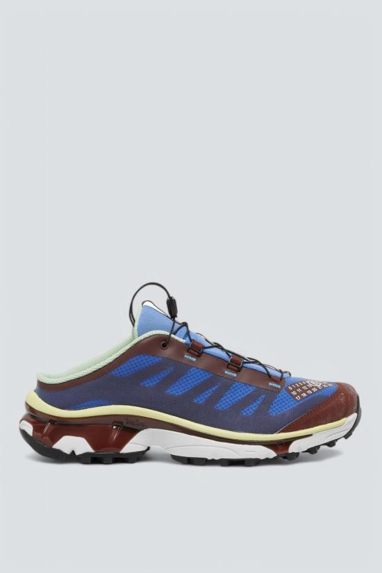  MM6 메종마르지엘라 스니커즈 Mm6 메종 마르지엘라 멀티 Xt 4 뮬 2 울트라마린/럼 건포도/옐로우 아이리스