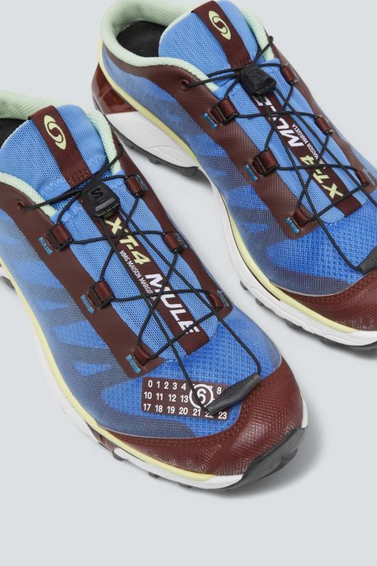  MM6 메종마르지엘라 스니커즈 Mm6 메종 마르지엘라 멀티 Xt 4 뮬 2 울트라마린/럼 건포도/옐로우 아이리스 - MM6 MAISON MARGIELA