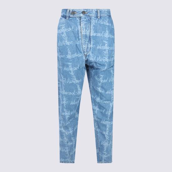 25SS 비비안웨스트우드 데님 팬츠 3902000XW014IK306 BLUE - VIVIENNE WESTWOOD