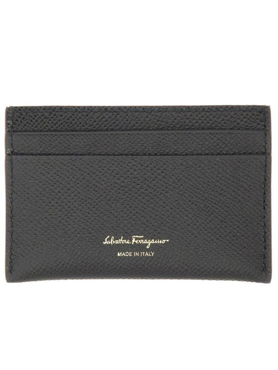 25SS 살바토레 페라가모 카드지갑 742164 220007001 Black - SALVATORE FERRAGAMO