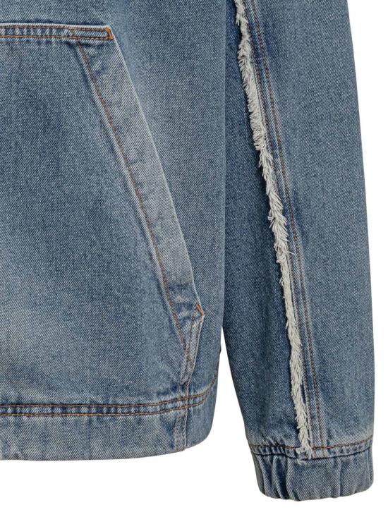  마르셀로 불론 데님 자켓 CMYE01CS24DEN001 3400 BLUE - MARCELO BURLON