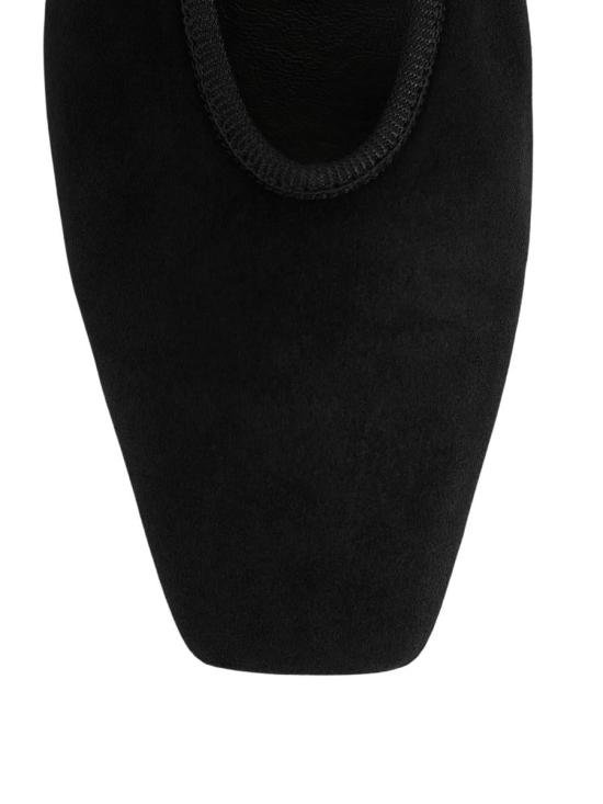 25SS 토템 플랫 슈즈 92478 252WAS0218LE0012 91025 Black - TOTEME