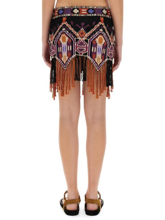 25SS 이자벨마랑 숏 스커트 JU0344FA C2J02I11OR MULTICOLOUR - ISABEL MARANT