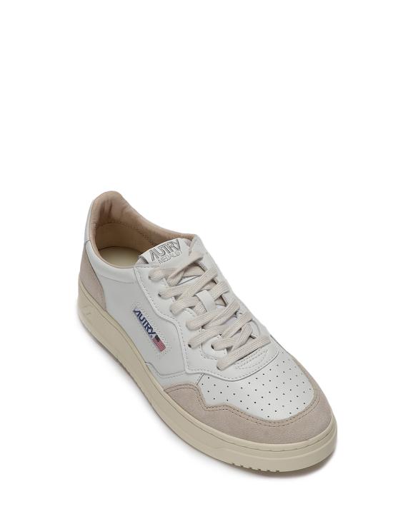 26SS 오트리 메달리스트 로우 스니커즈 AULWLS33 WHITE - AUTRY