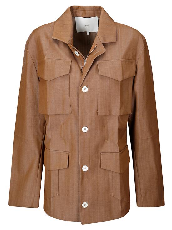 24FW 셋추 자켓 U231J006W028 COGNAC