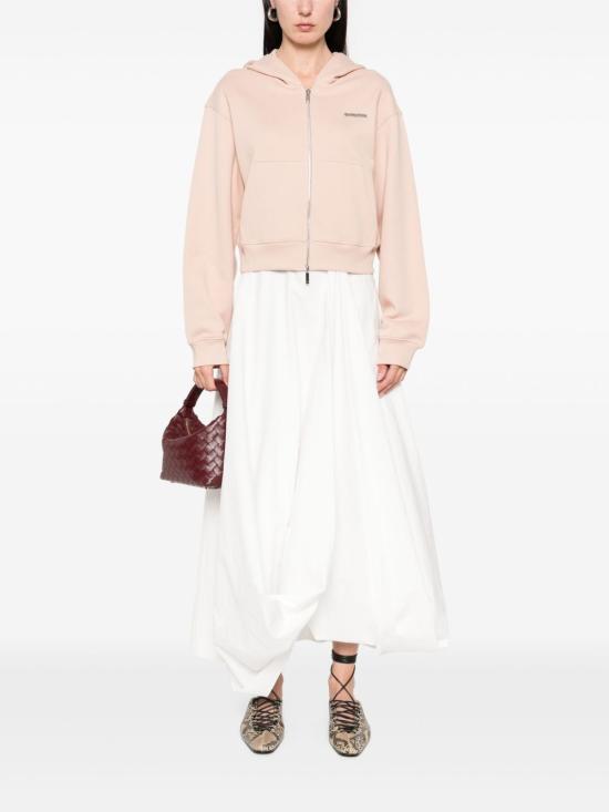 25SS 엠포리오 아르마니 후드 티셔츠 EW001377 AF12896U4134 Powder - EMPORIO ARMANI