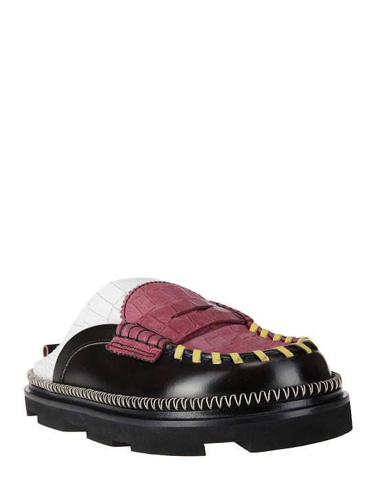 24FW 콜빌 뮬/슬리퍼 CV041CBW REDWHT RED WHITE - COLVILLE