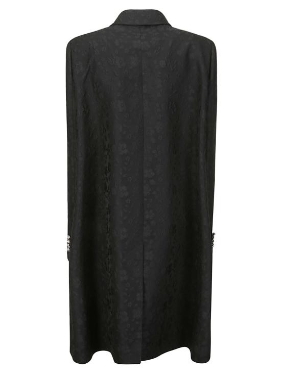  랑방 코트 RWCO00025873P24 10 BLACK - LANVIN