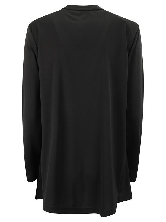  꼼데가르송 긴팔 티셔츠 RNT008W24 1 BLACK X BLACK - COMME DES GARCONS
