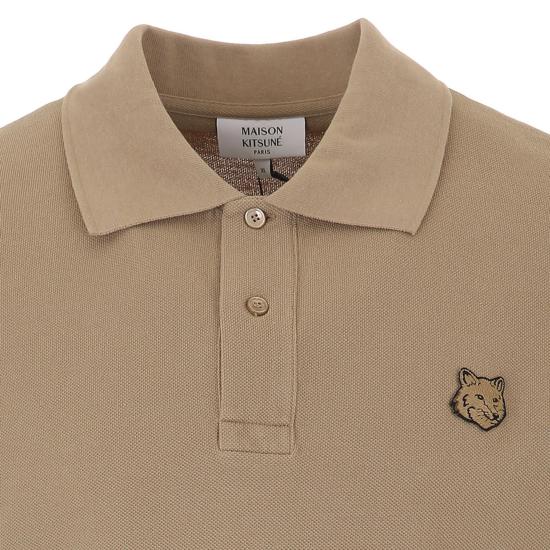 25SS 메종키츠네 볼드 폭스 헤드 패치 컴포트 폴로 셔츠 MM00210KJ70100117 CARDAMON DOM - MAISON KITSUNE