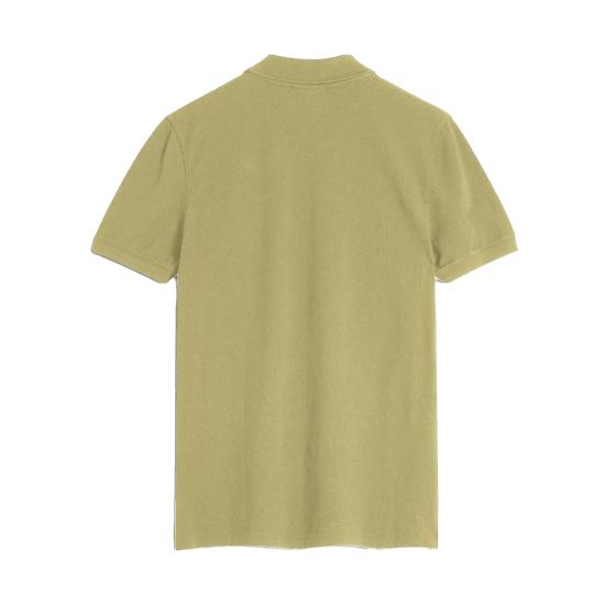  메종키츠네 폭스헤드 패치 폴로 티셔츠 LM00208KJ7002P357 CANVAS DOM - MAISON KITSUNE