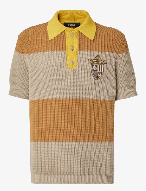  펜디 폴로 티셔츠 FZC370AU7SF1RWW DOM