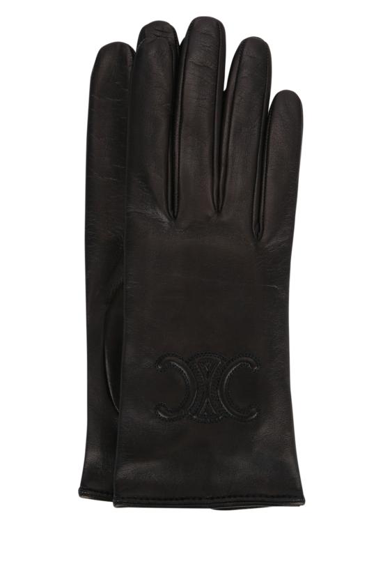 25SS 셀린느 장갑 2AZ14685P 38NO Black